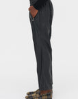 Faux Leather Pants, Black