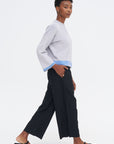 Wide Leg Pants, Black