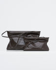 Dipi Clutch, Dark Brown