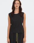 Little Top, Brown & Stripe