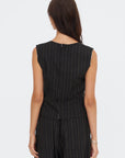 Little Top, Brown & Stripe
