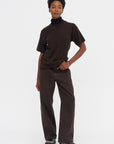 Denim Pants, Chocolate