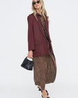 Polkadot Dress, Brown