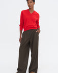 The Sanderson Sweater, Red