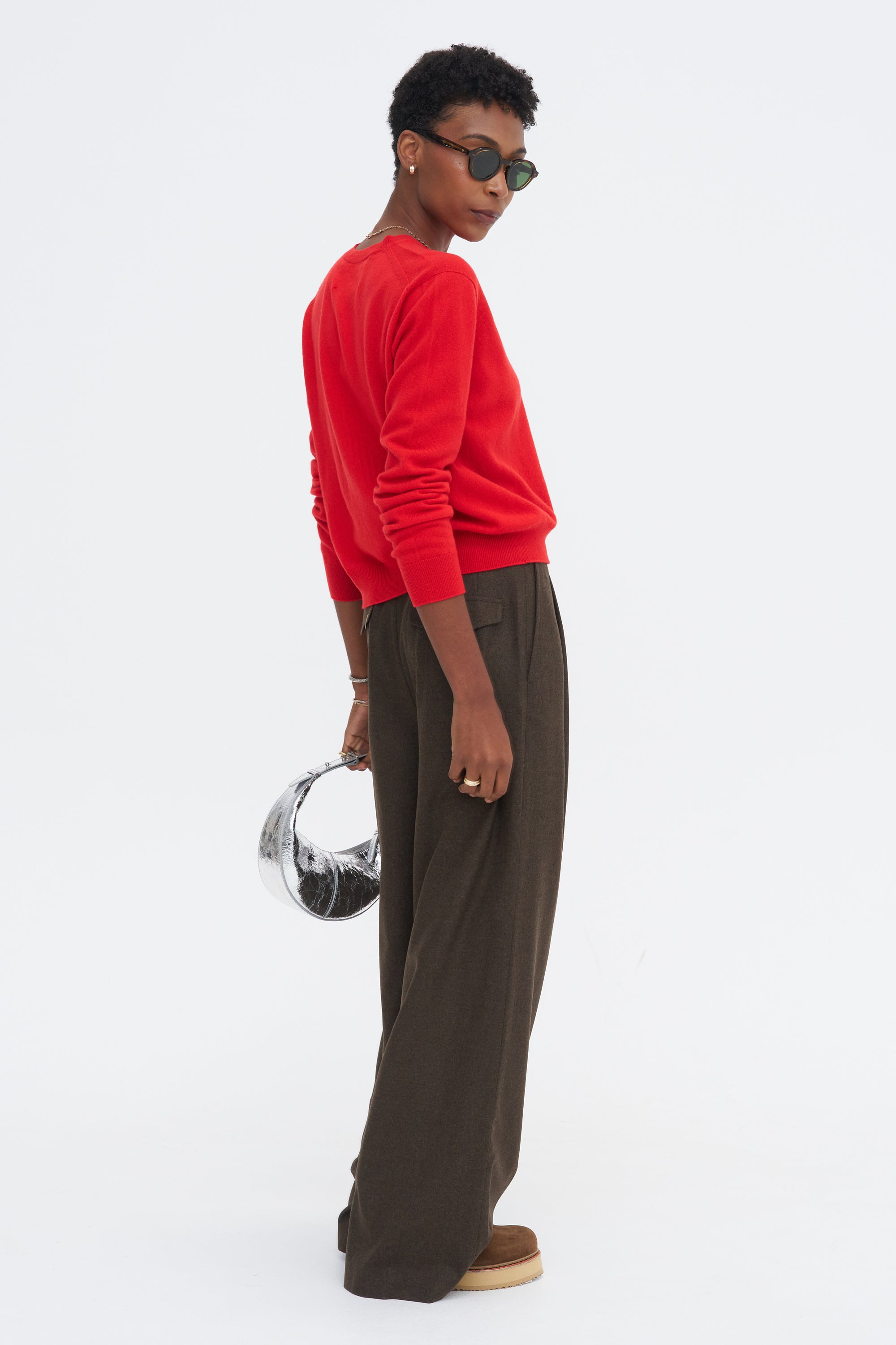 The Sanderson Sweater, Red
