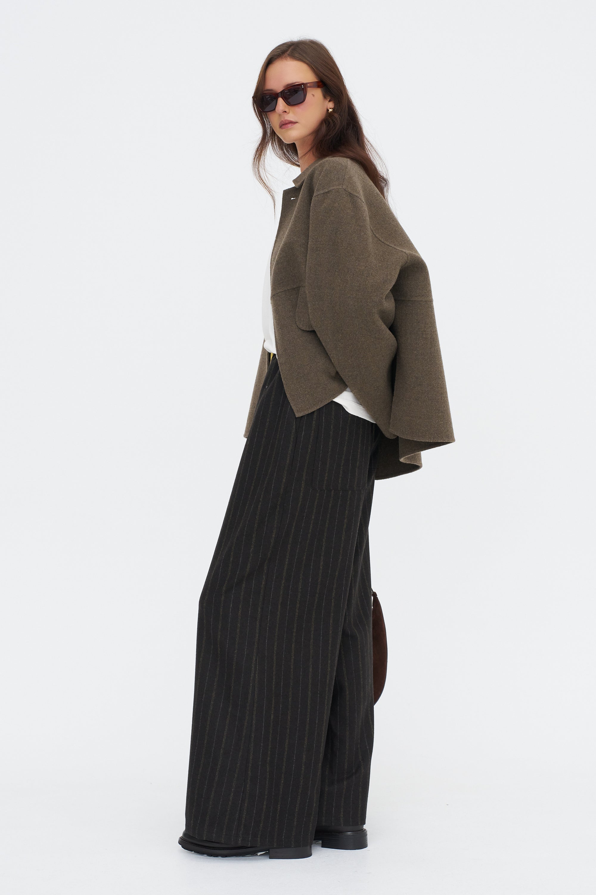 Grasse Pants, Brown &amp; Stripe