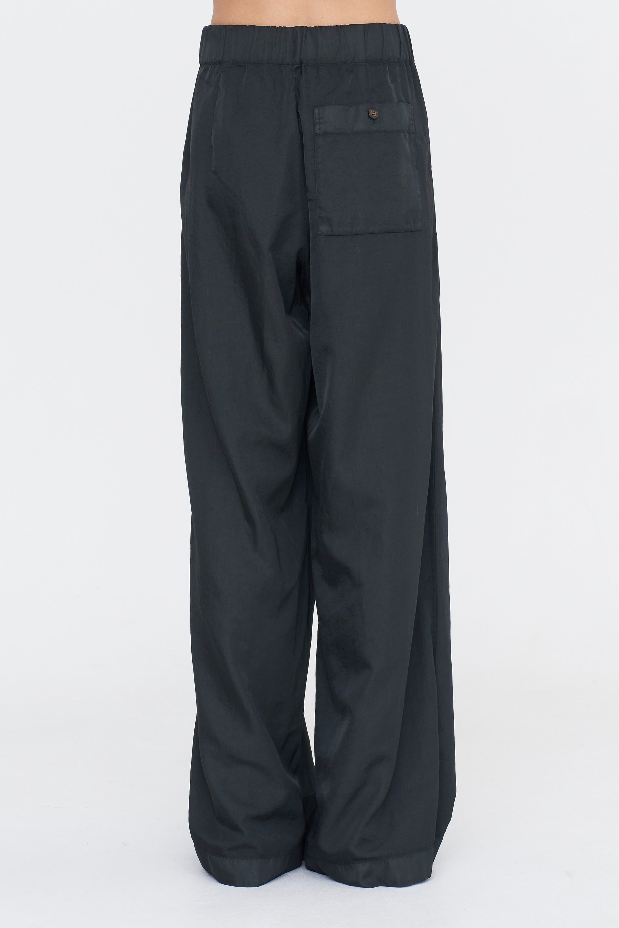Wide Leg Trouser, Dark Green