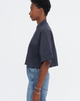 The Nessa T-Shirt, Faded Charcoal