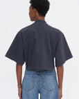The Nessa T-Shirt, Faded Charcoal