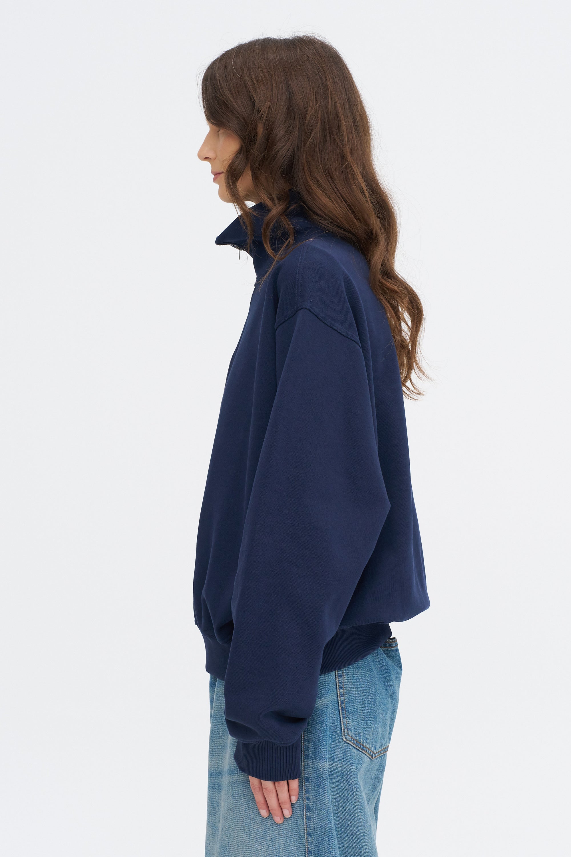 Tintoretto Jfle - Cotton Fleece Zip Sweatshirt