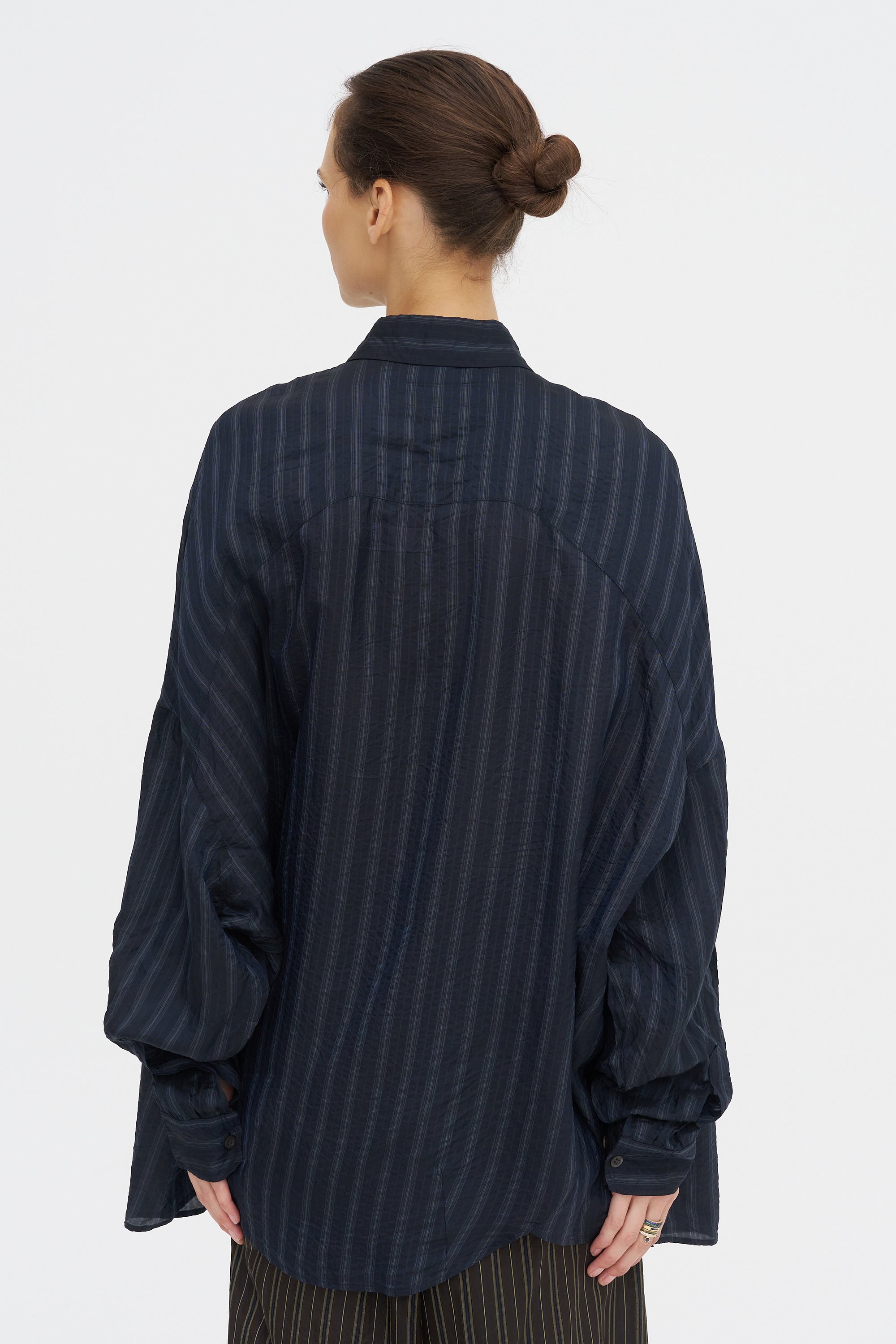 Cocoon Button-down, Navy