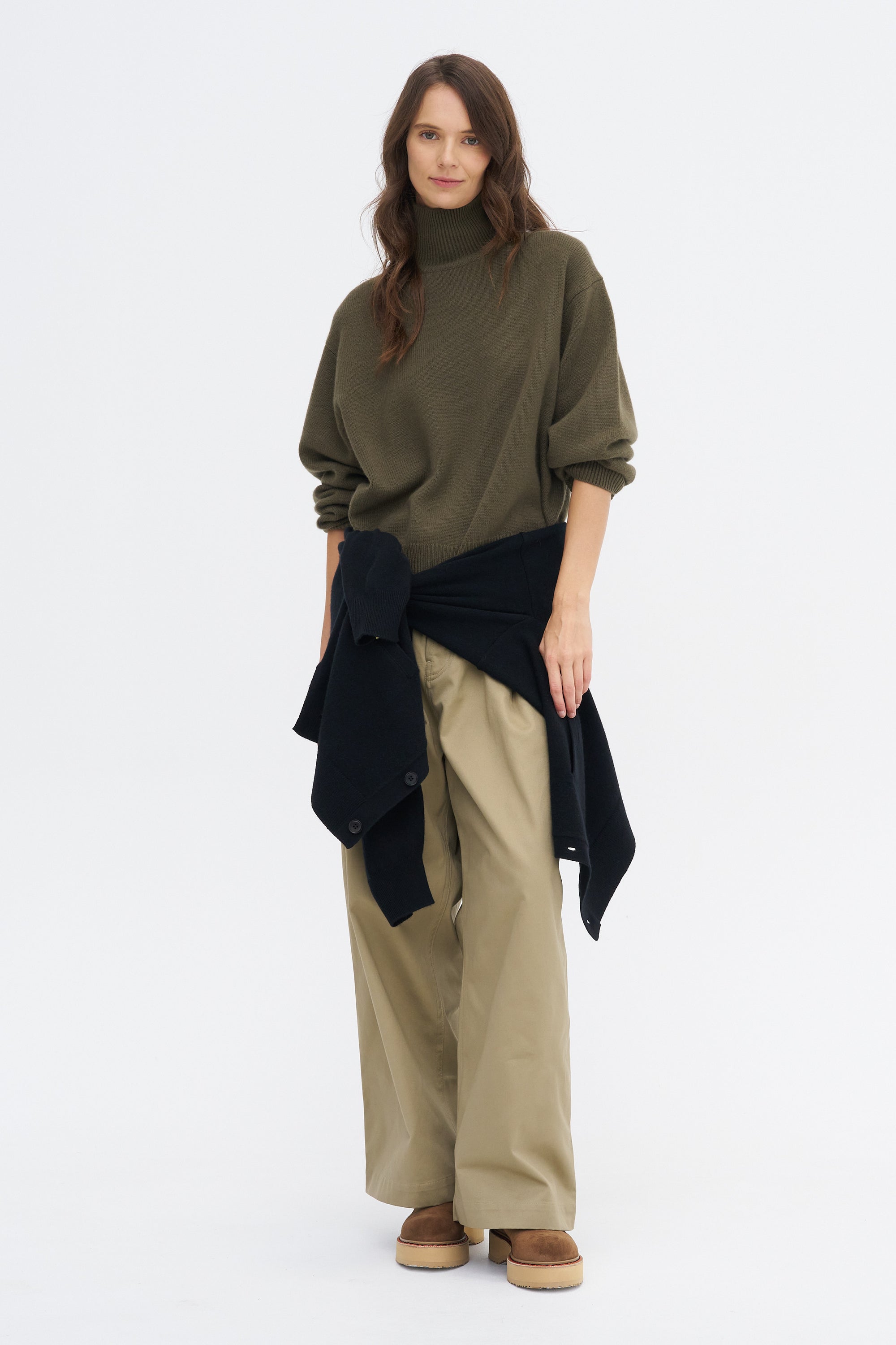 Pasadena Cob - Cotton Gabardine Trousers, Cord
