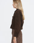 Denim Jacket, Brown