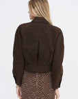 Denim Jacket, Brown