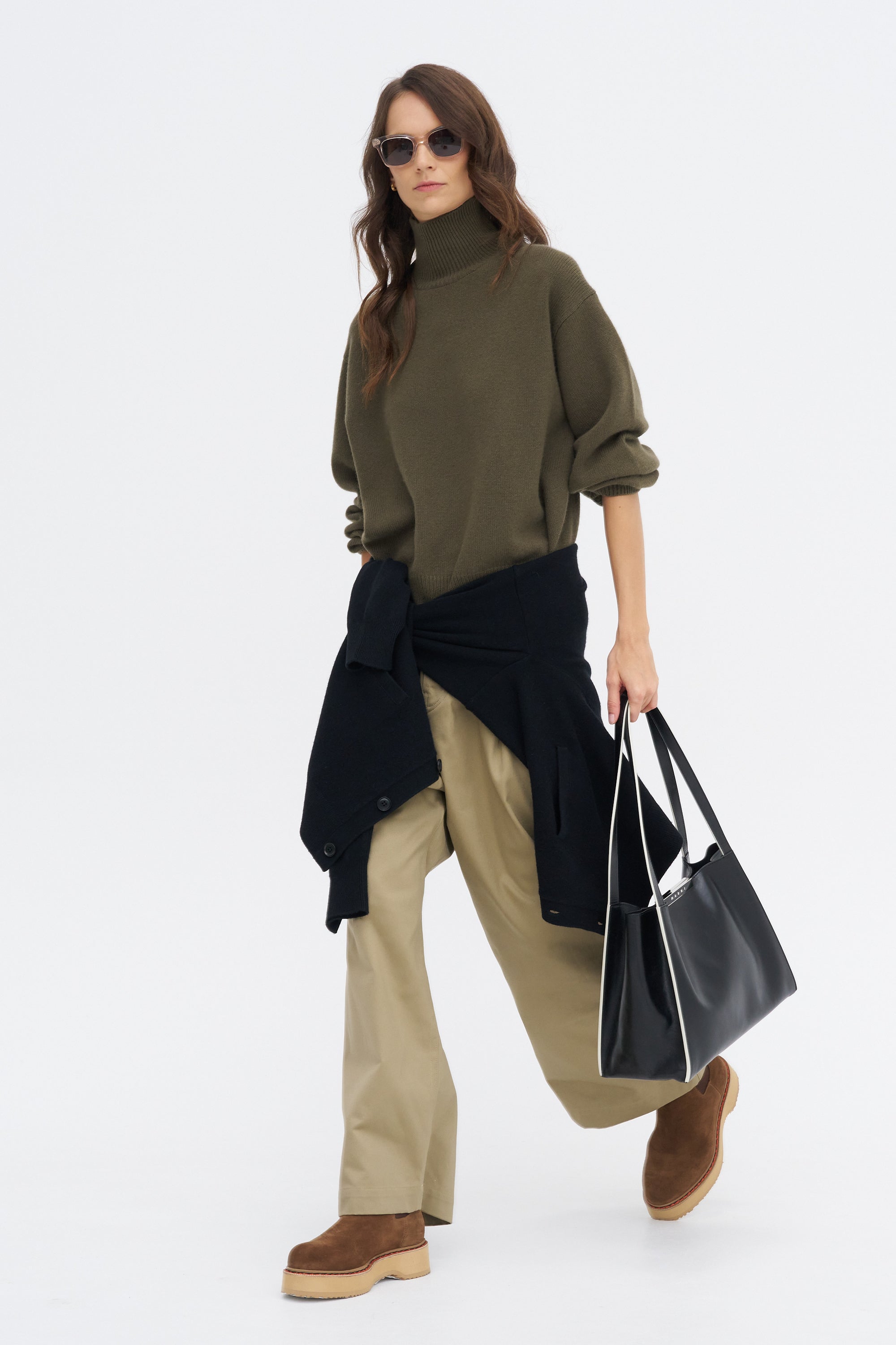 Pasadena Cob - Cotton Gabardine Trousers, Cord