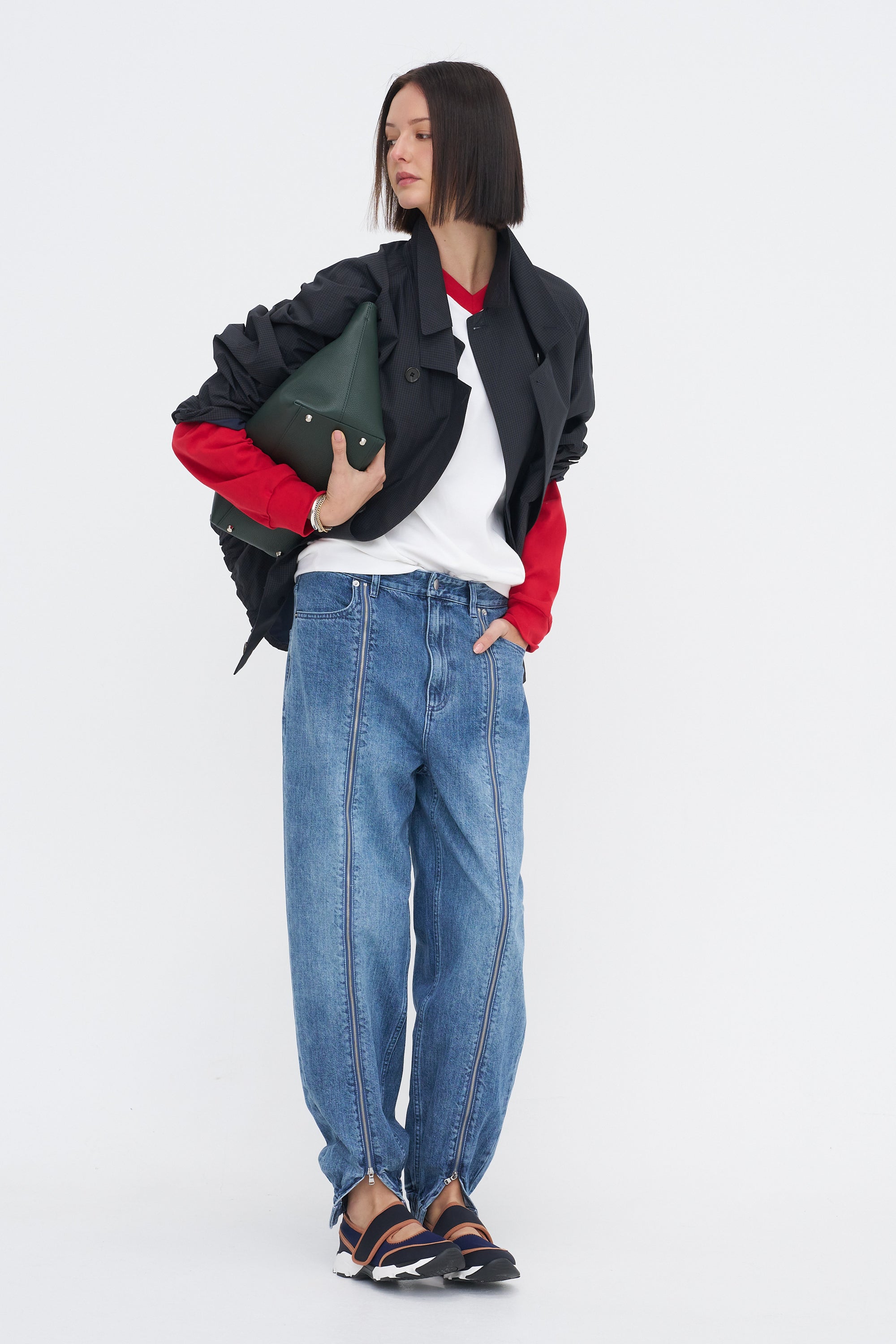 Perfect T-Shirt Vintage Sweatshirt, Red Multi