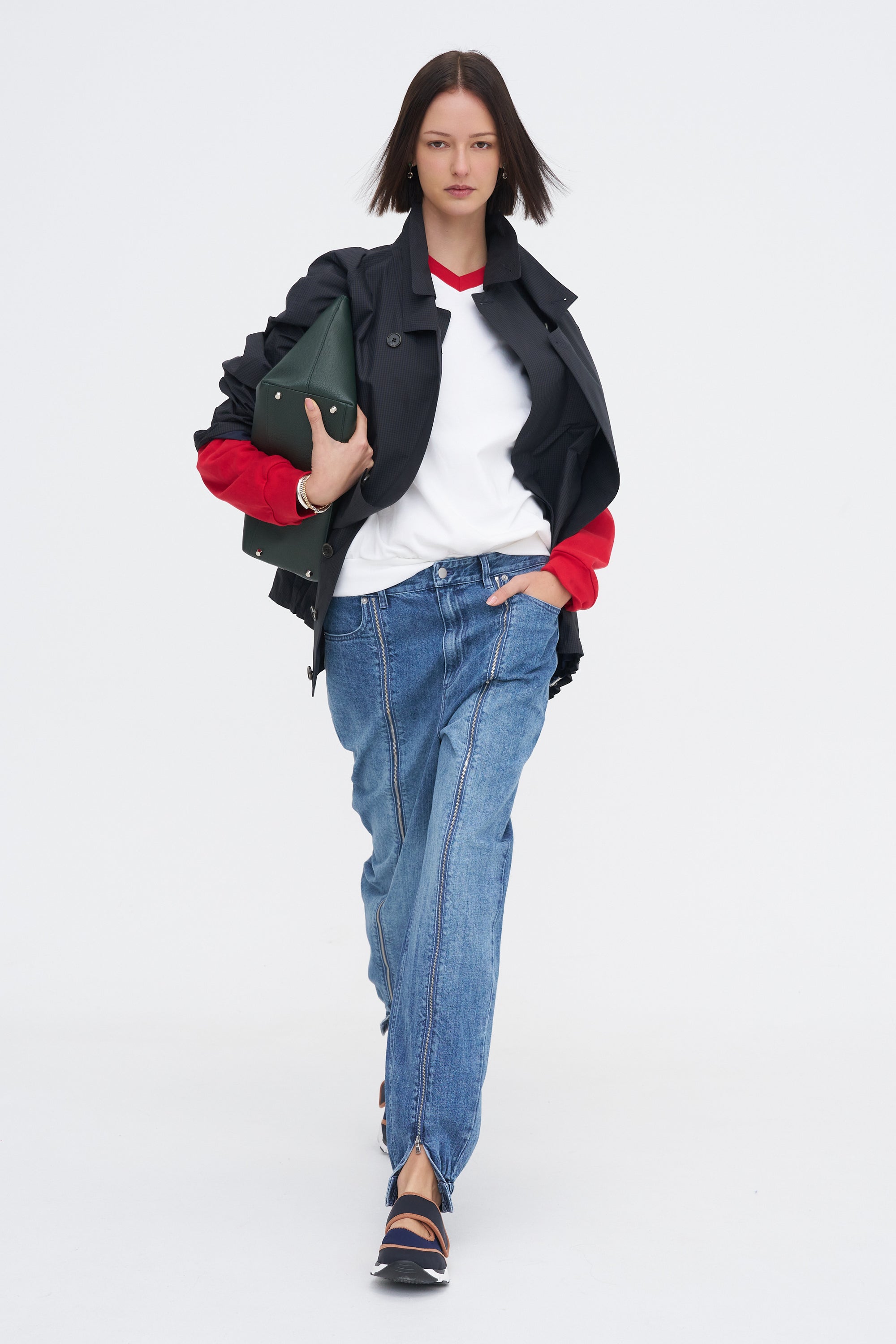 Perfect T-Shirt Vintage Sweatshirt, Red Multi