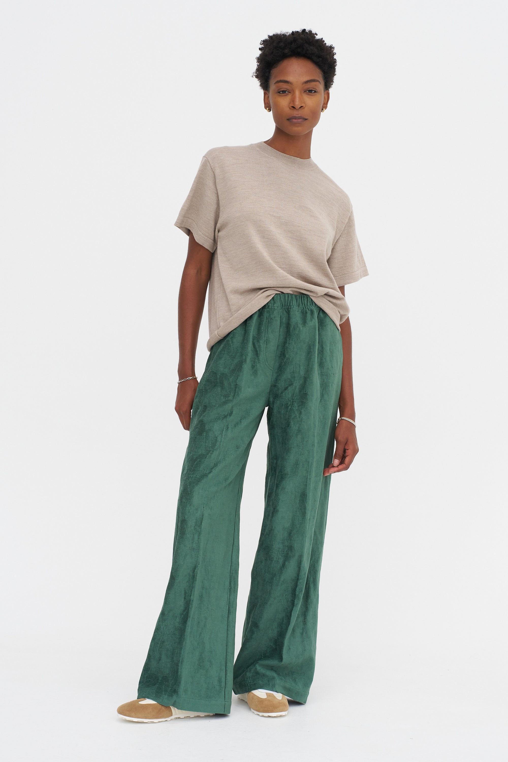 Kangen - Oversized T-Shirt, Macademia