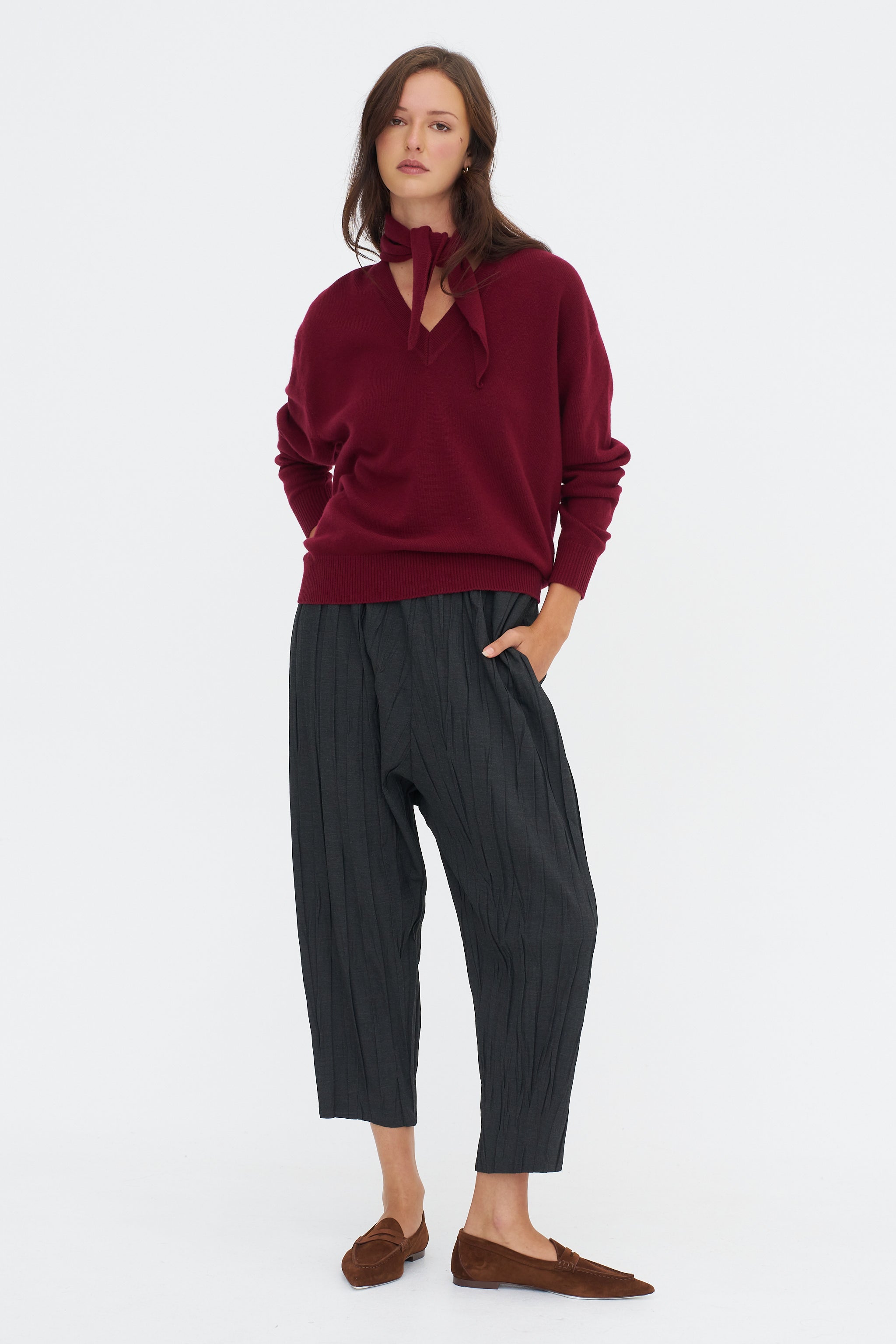 【KOOLOSET】[Only kooloset] Dirty Summer Pleats Banding PT KOOLOSET】[Only kooloset] Dirty Summer Pleats Banding PT