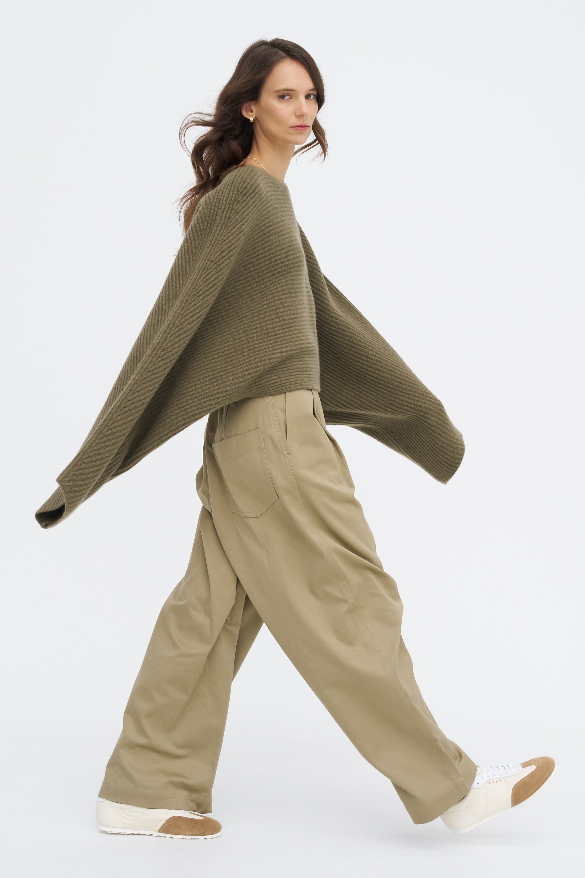 Murakami Ycom - Sweater Superfine Wool, Sage