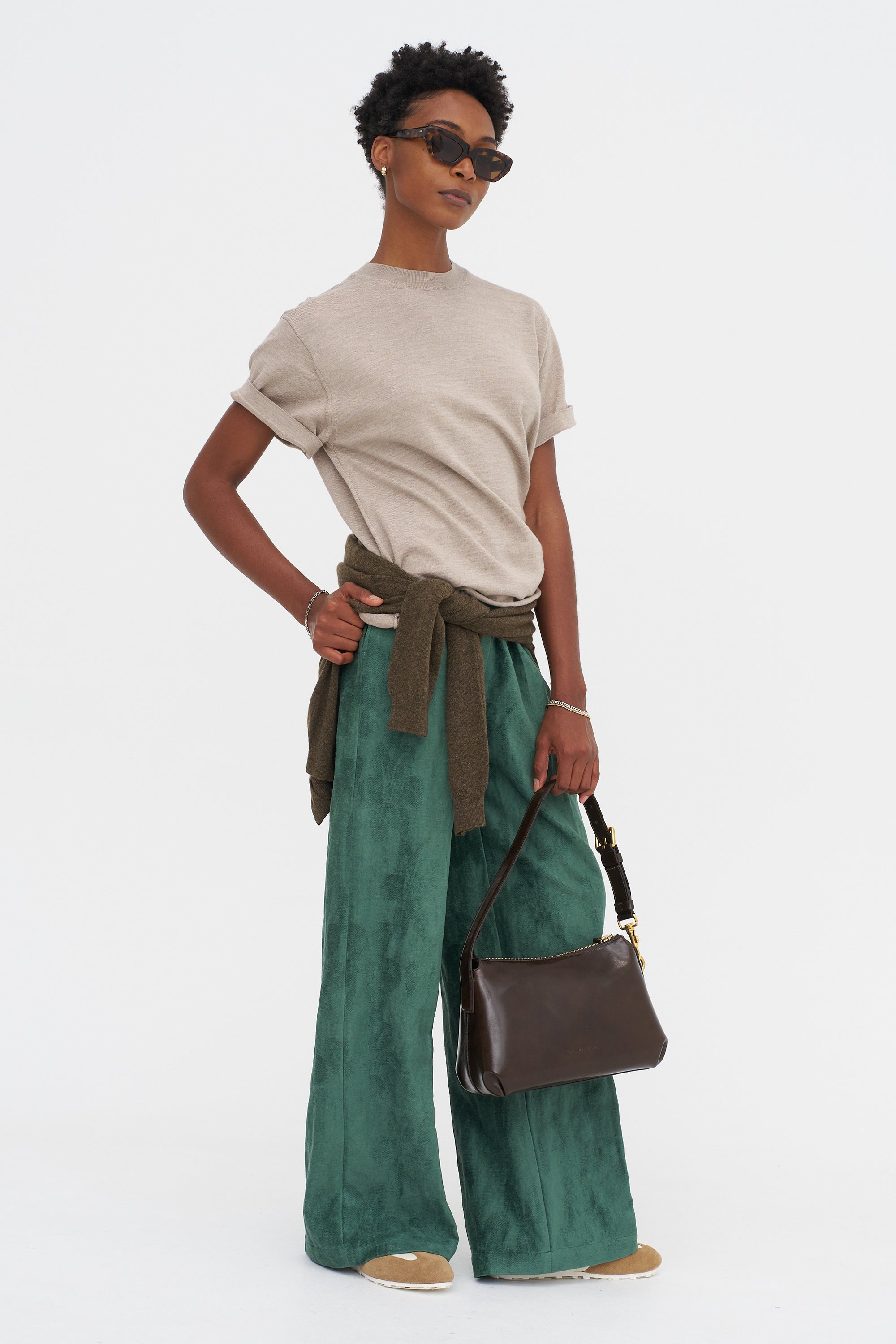 Kangen - Oversized T-Shirt, Macademia