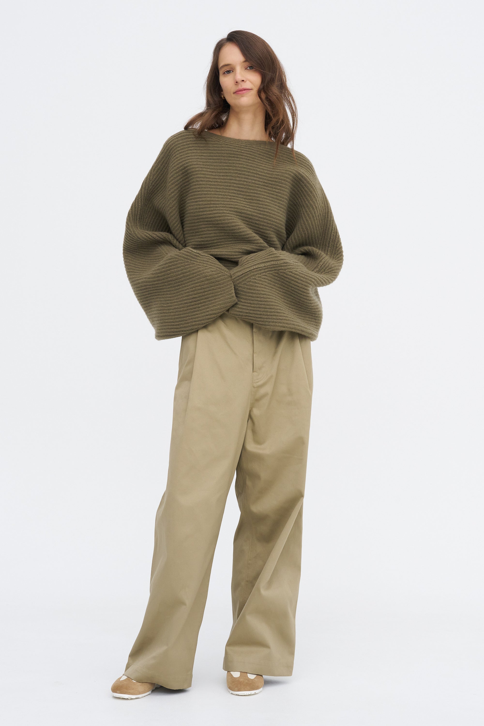 Murakami Ycom - Sweater Superfine Wool, Sage