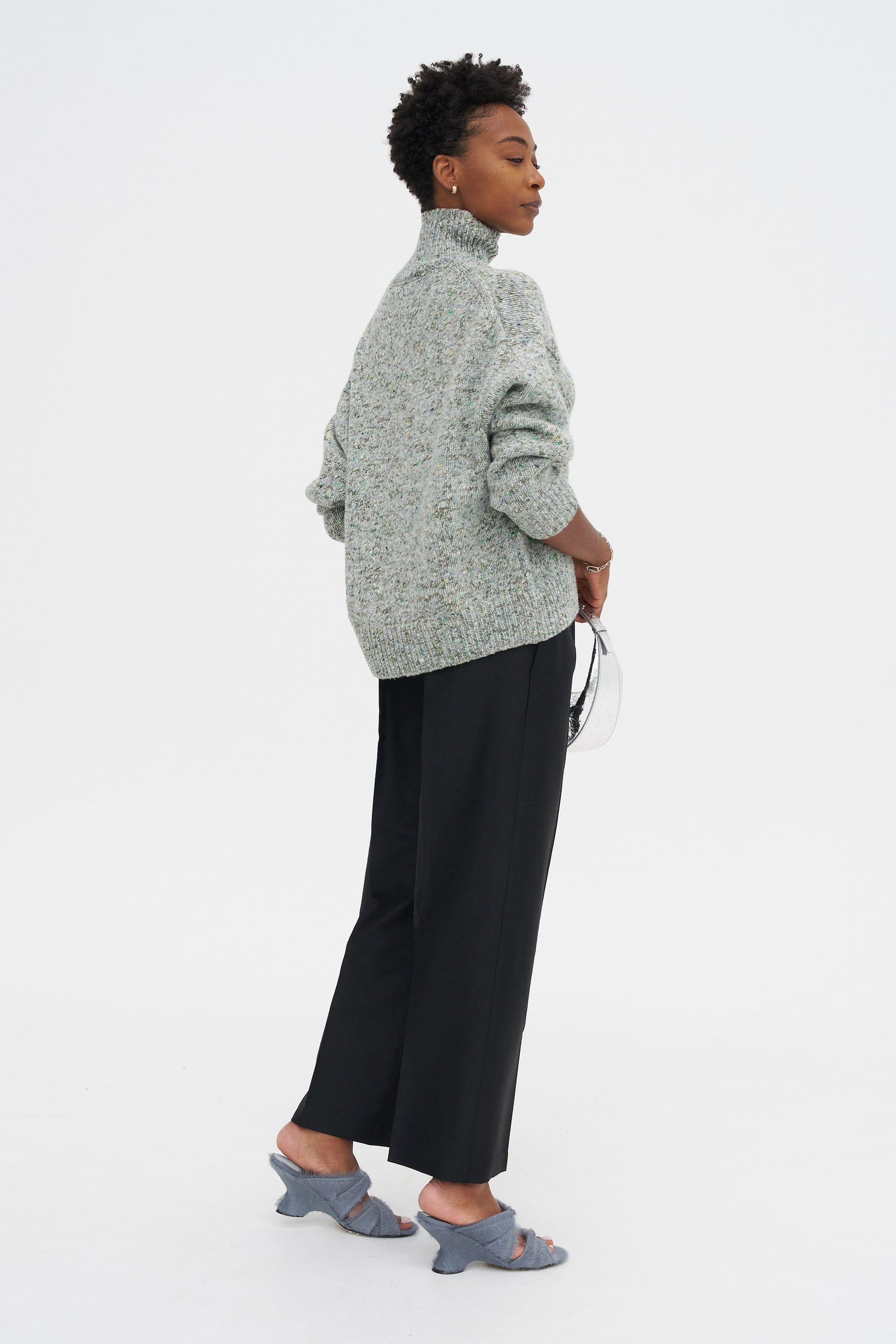 Kemijo - Oversized Sweater, Seafoam