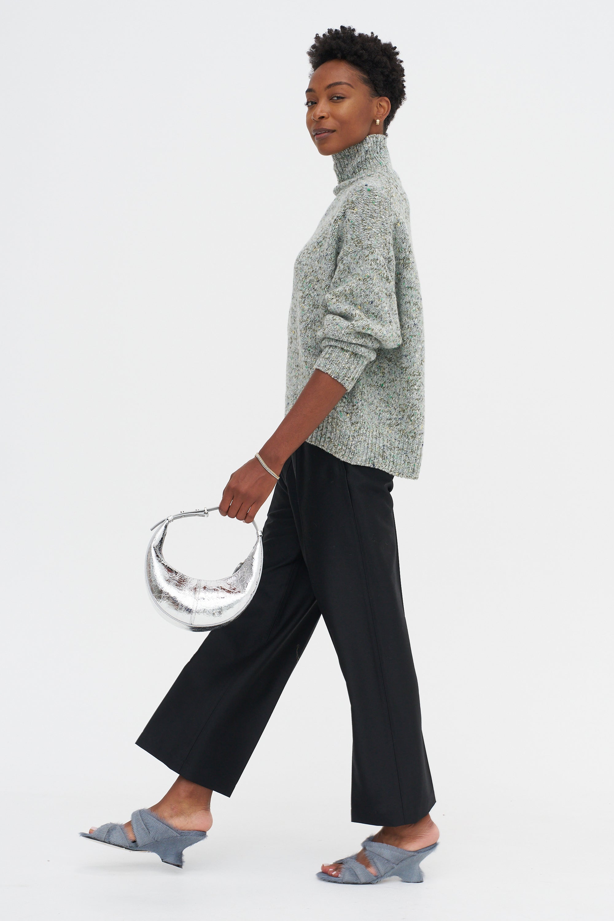Kemijo - Oversized Sweater, Seafoam