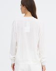 Muscat Ymer - Extrafine Merino Wool Crewneck, White