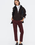 Adriana Cardigan, Mud Brown