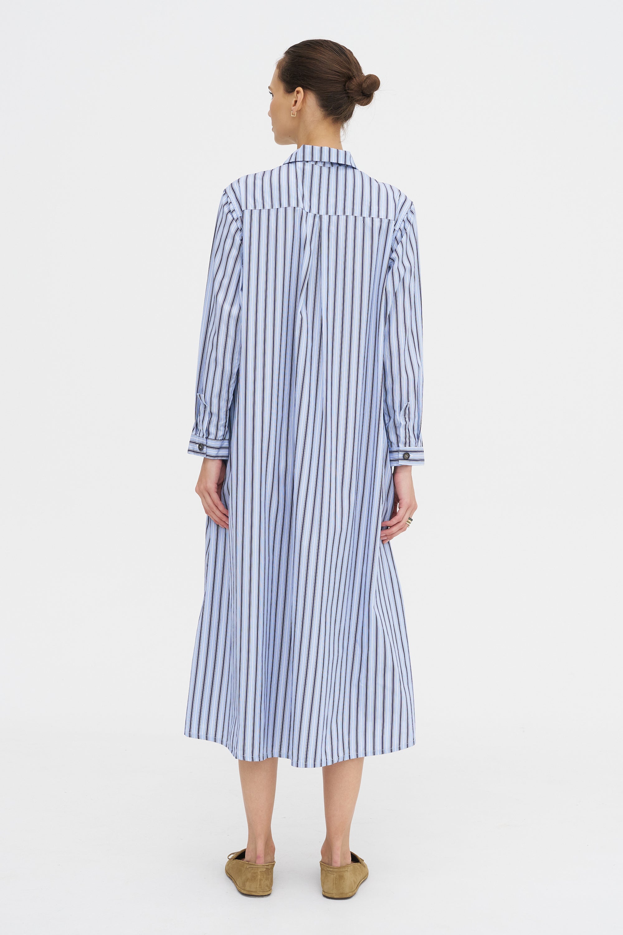 Sophie Dress, Multi Stripe