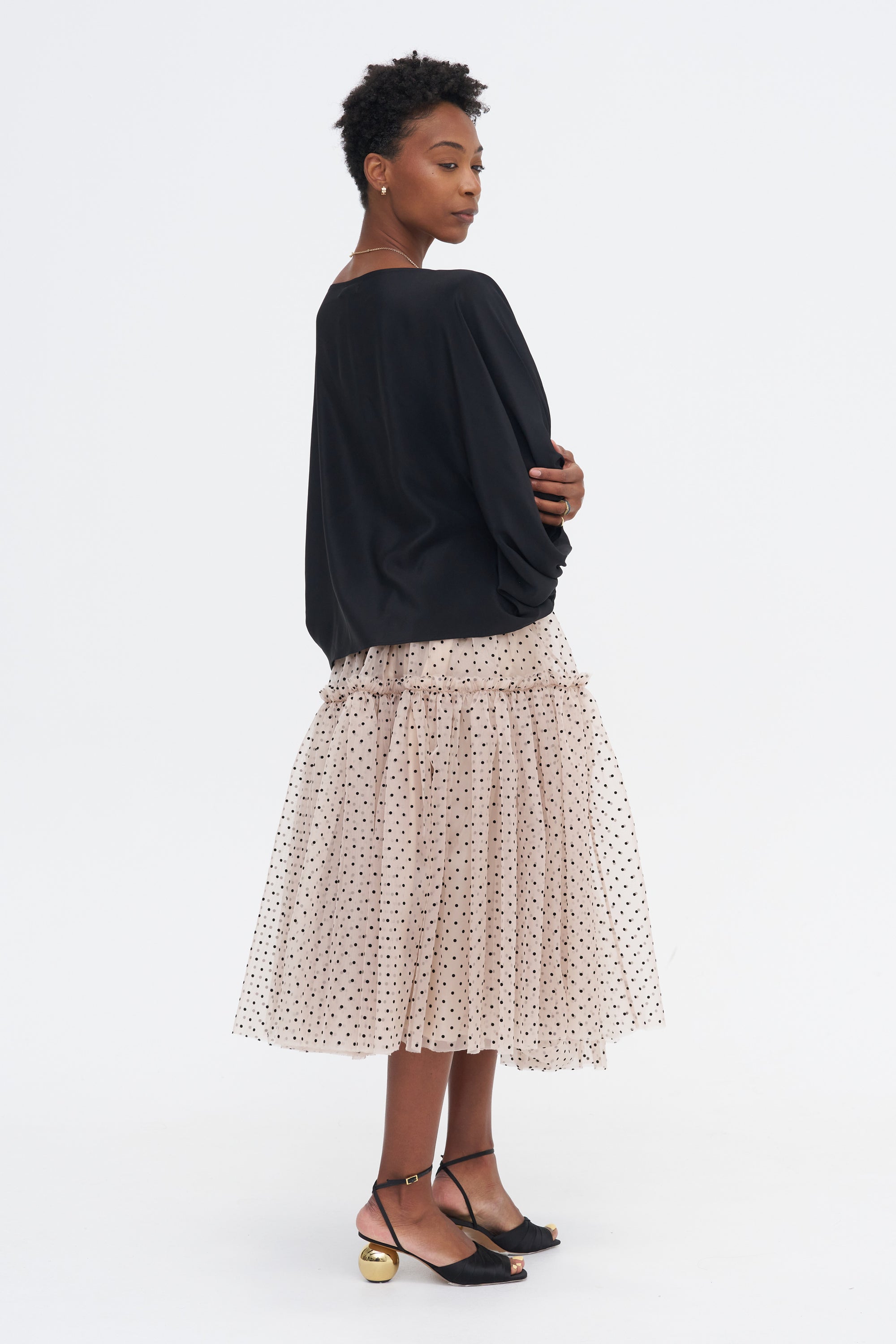 Parachute Top, Black