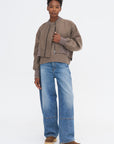 Aviator Jacket, Cappuccino