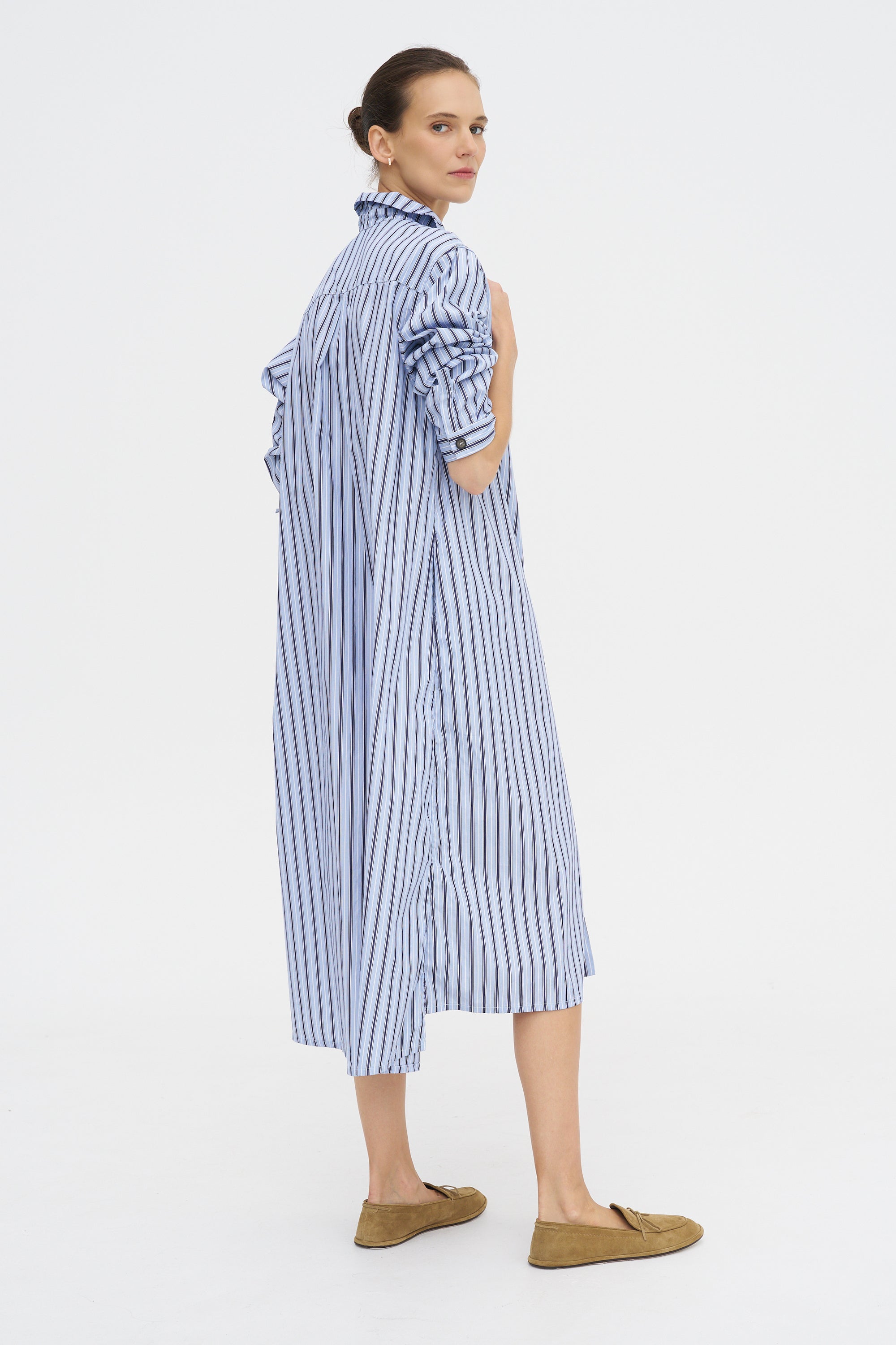 Sophie Dress, Multi Stripe