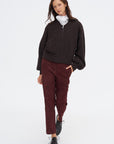 Adriana Cardigan, Mud Brown