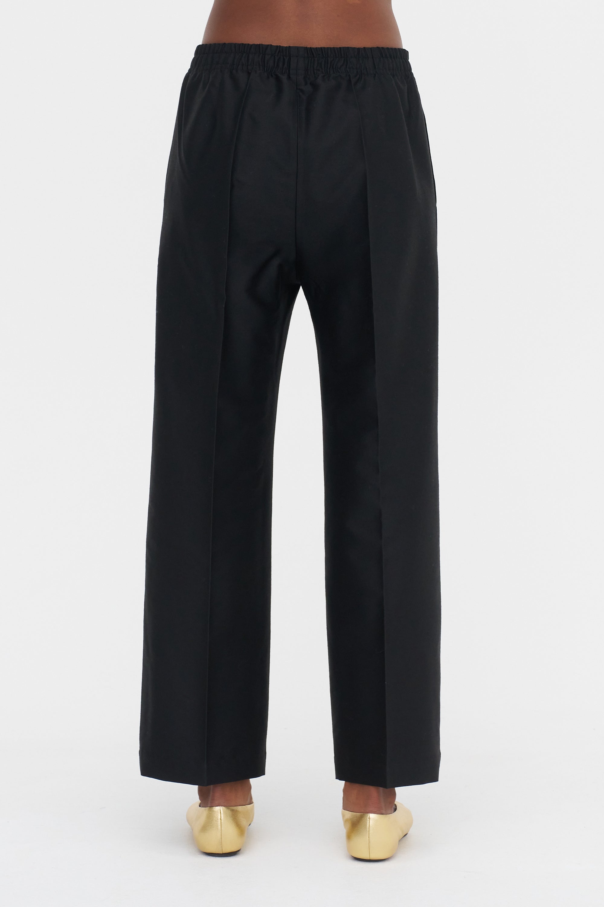 Phevati - Cropped Pants, Black