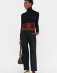 Phevati - Cropped Pants, Black