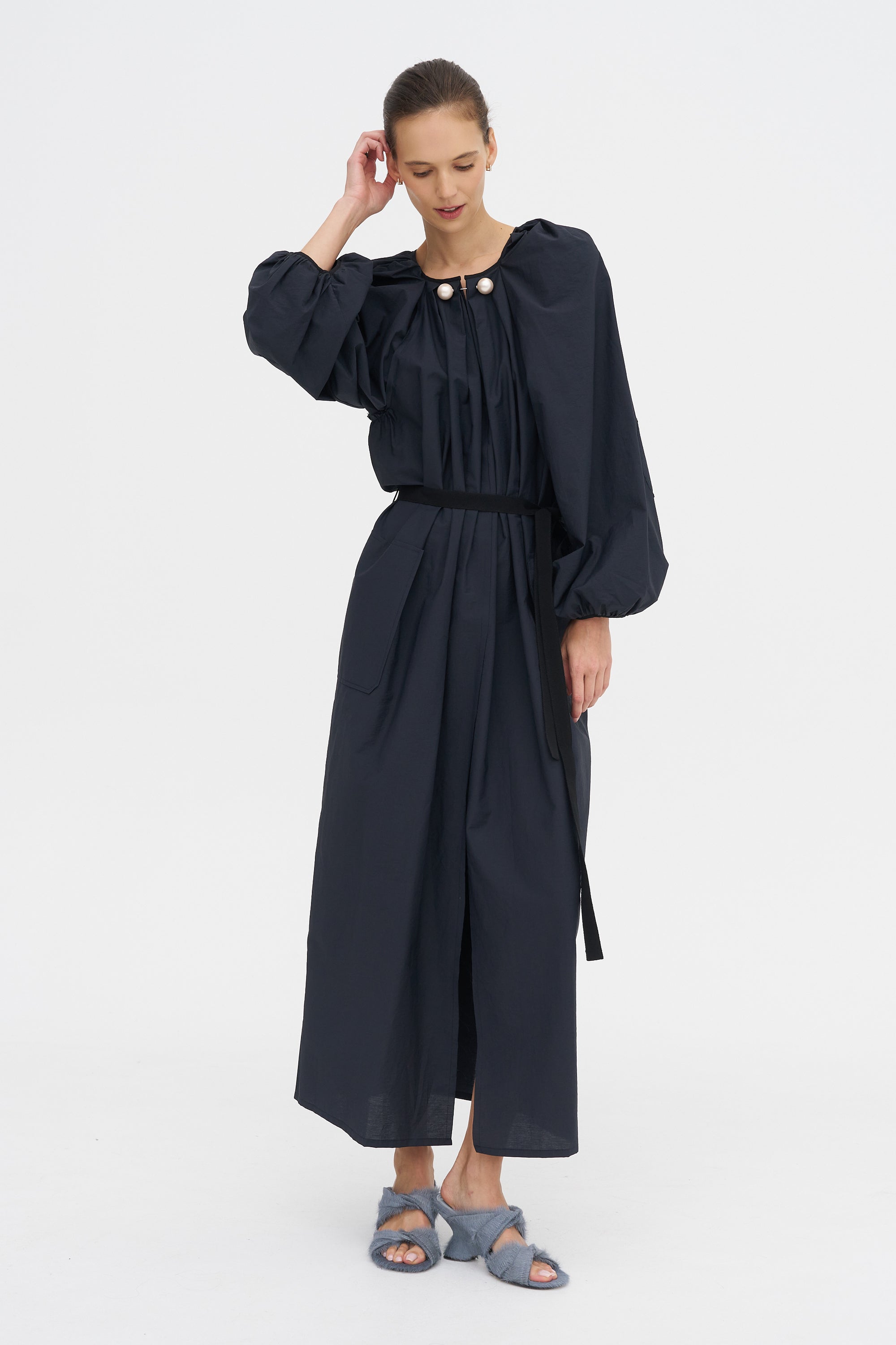 Grand Bazaar Dress, Midnight Navy