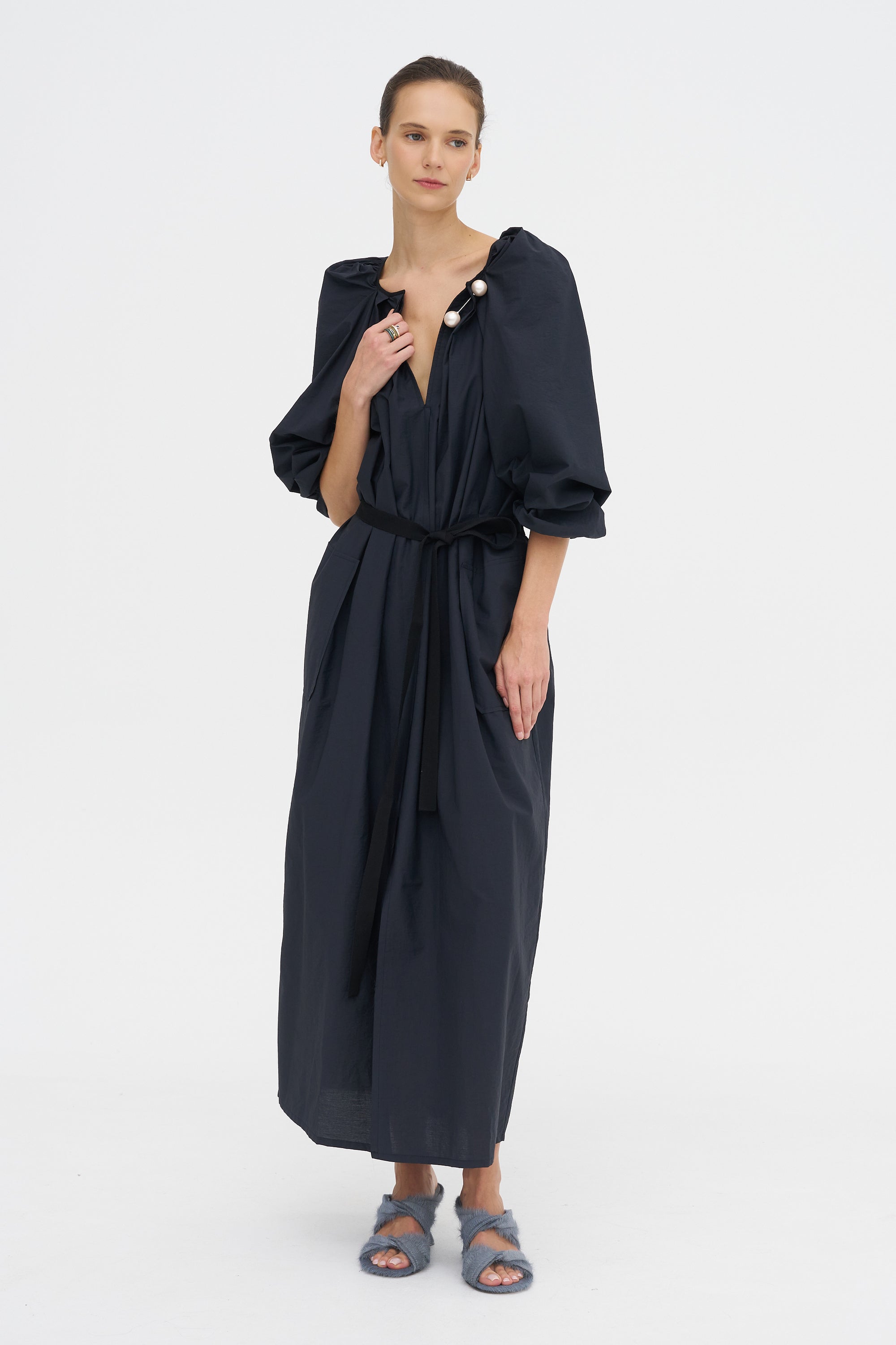 Grand Bazaar Dress, Midnight Navy