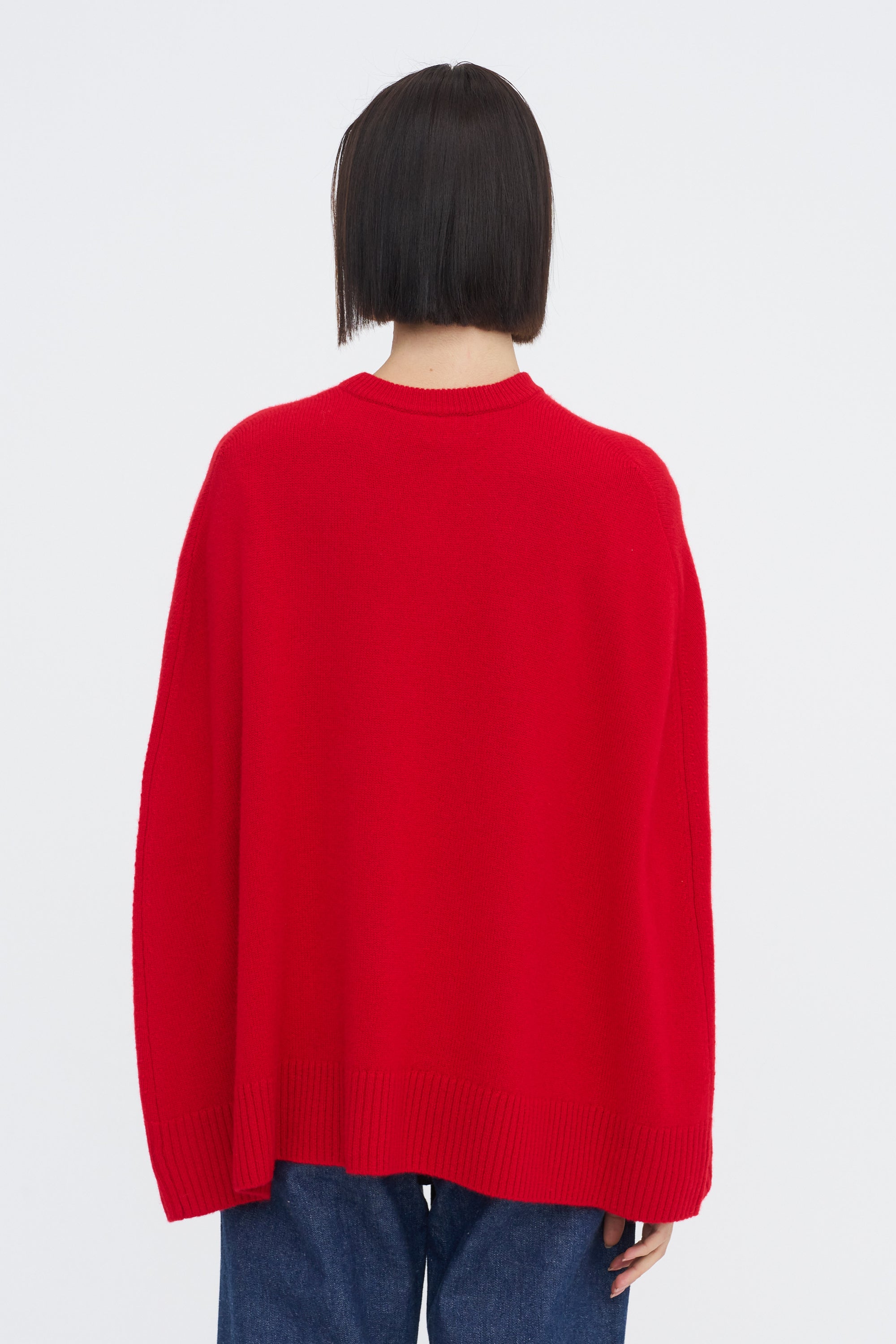 Crew Cape Knit, Poppy