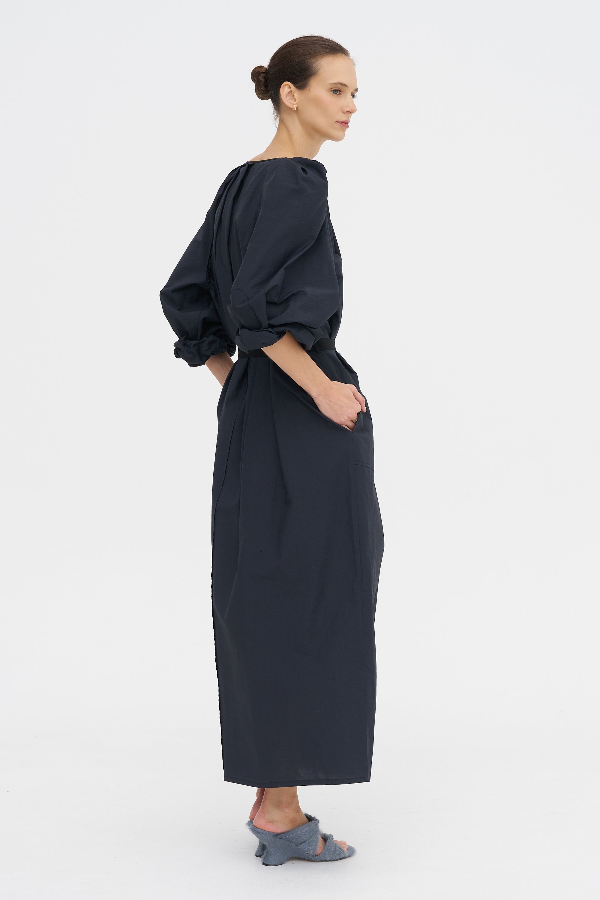 Grand Bazaar Dress, Midnight Navy