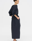 Grand Bazaar Dress, Midnight Navy