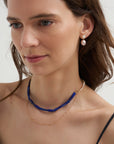Princesa Kit, Lapis Lazuli & Stick Pearl