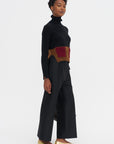 Phevati - Cropped Pants, Black