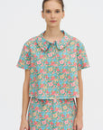 Kennedy Top, Green Flower Bomb