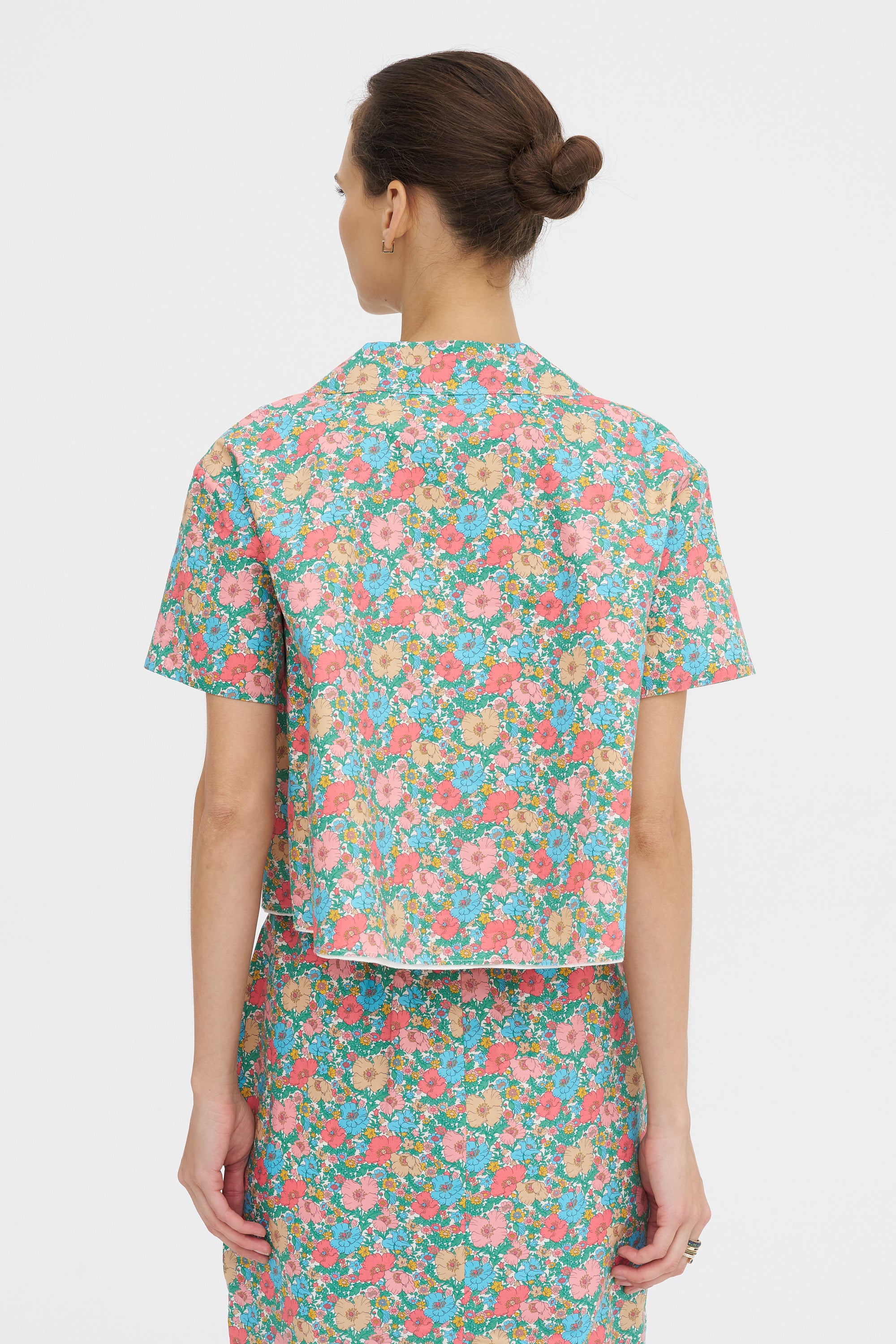 Kennedy Top, Green Flower Bomb