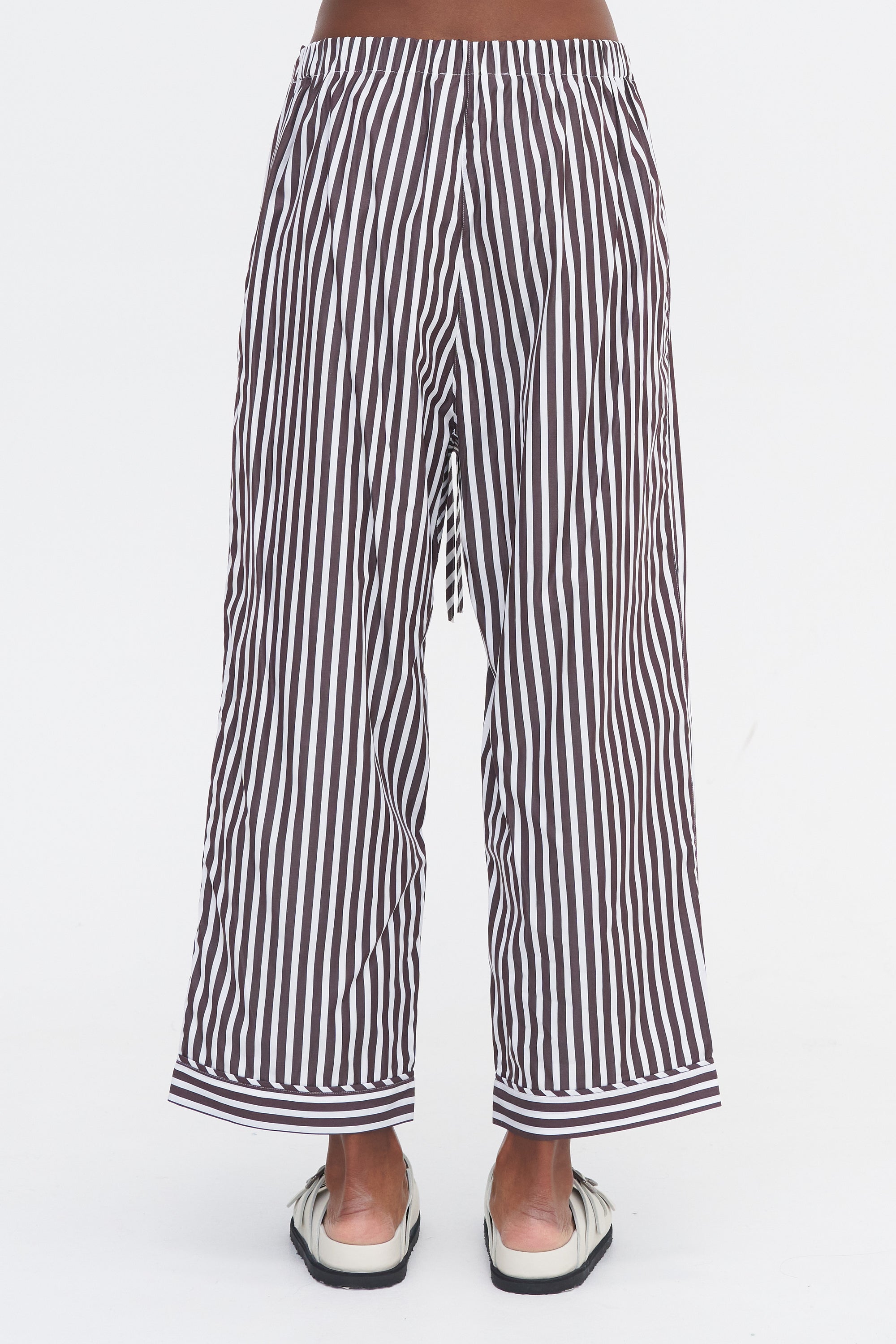 Life Is A Beach Pant, Choco Stripe