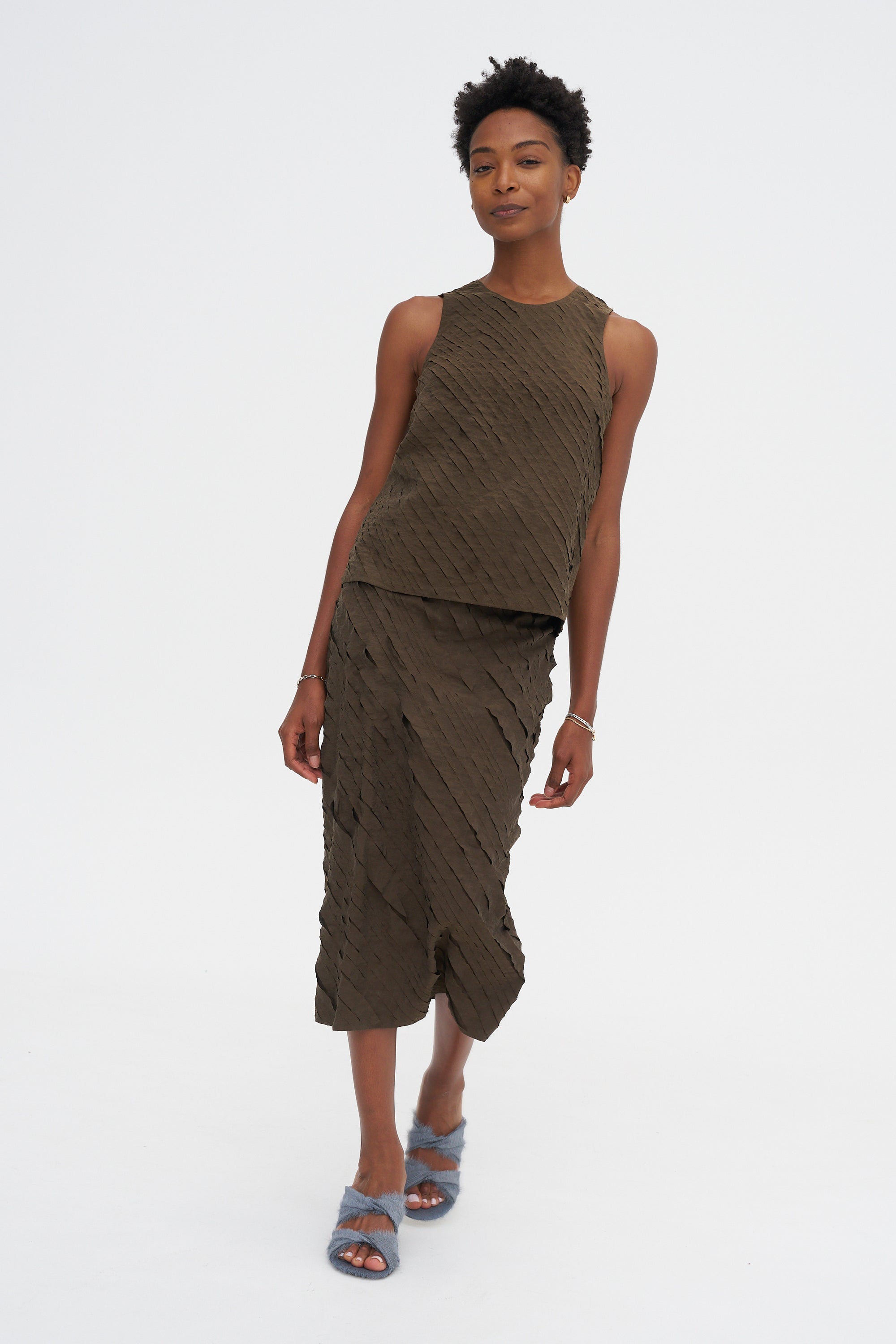 Tina - Tanktop, Chestnut