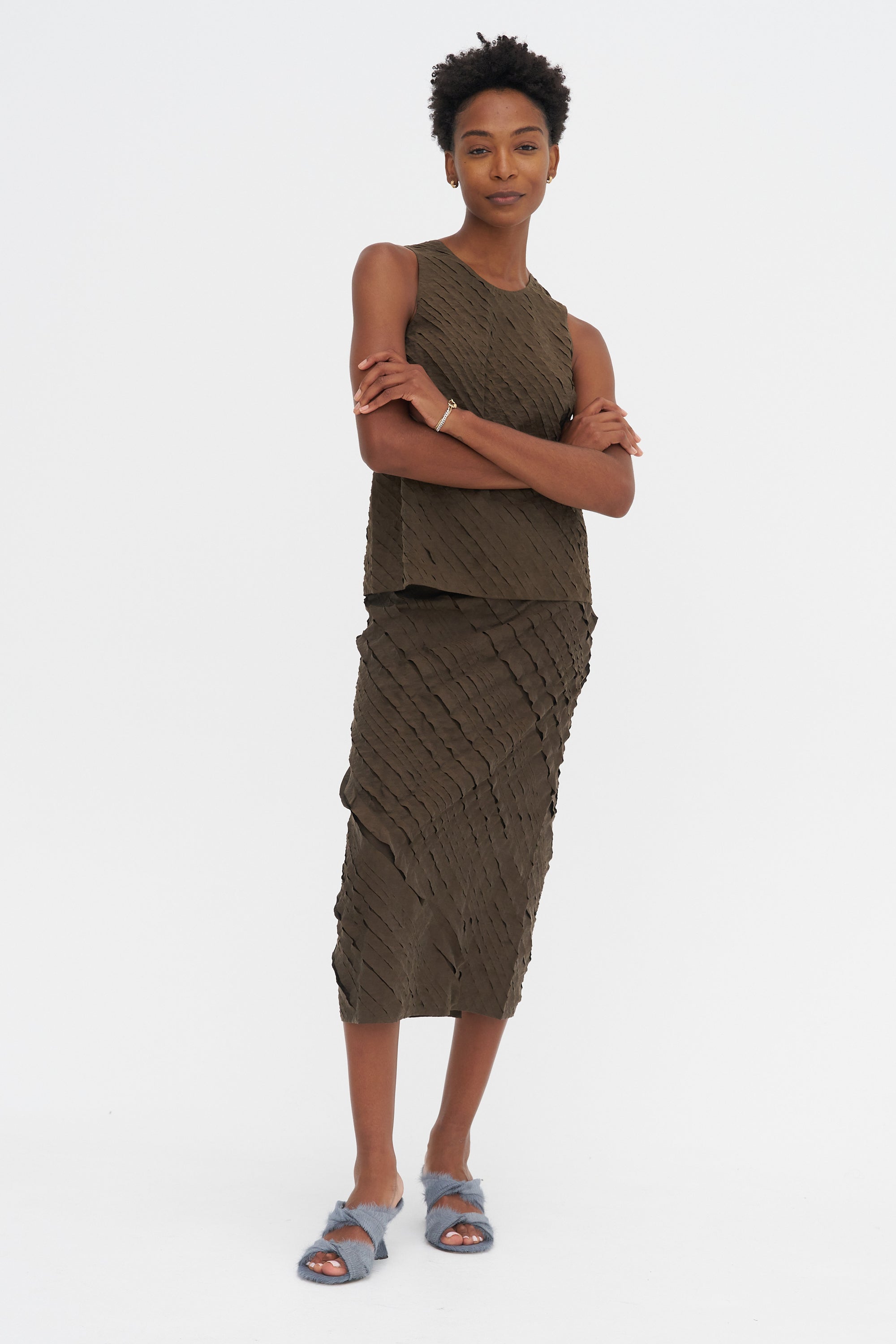 Tina - Tanktop, Chestnut