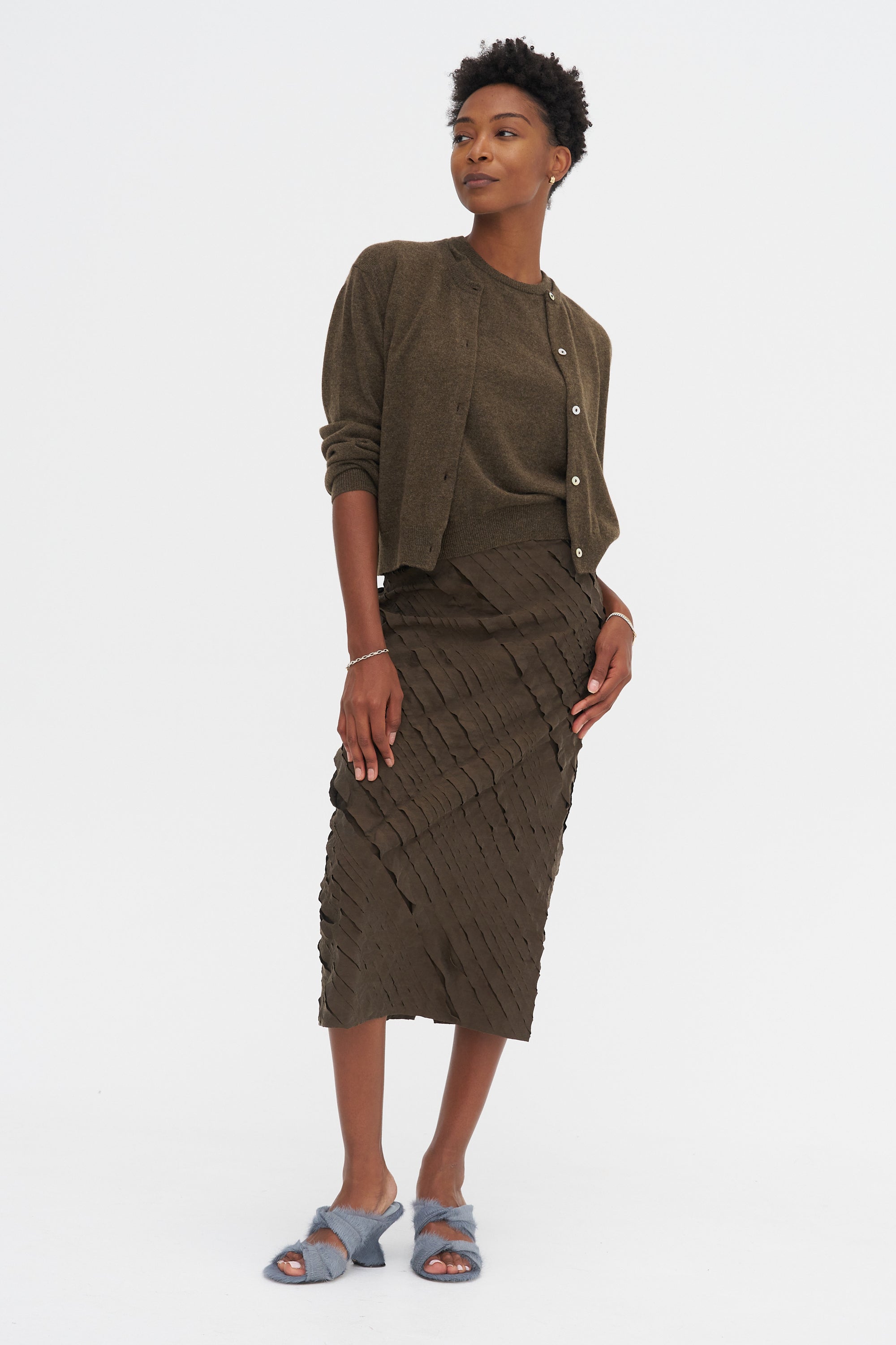 Simbi - Fluent Skirt, Chestnut